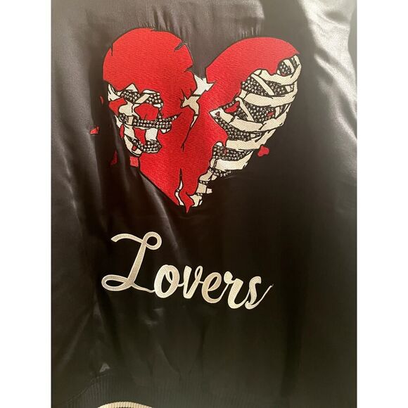 Amiri Lovers Bomber Jacket - XXL but fits like a Large or XL - Picture 3 of 15